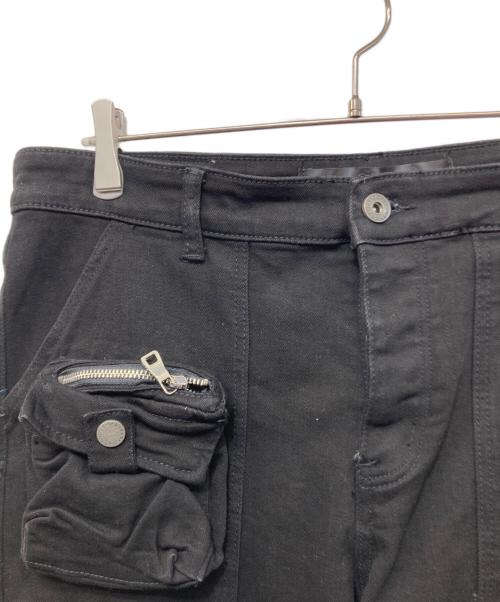 VALABASAS（バラバサス）VALABASAS (バラバサス) マルチポケットパンツ ブラック サイズ:36の古着・服飾アイテム