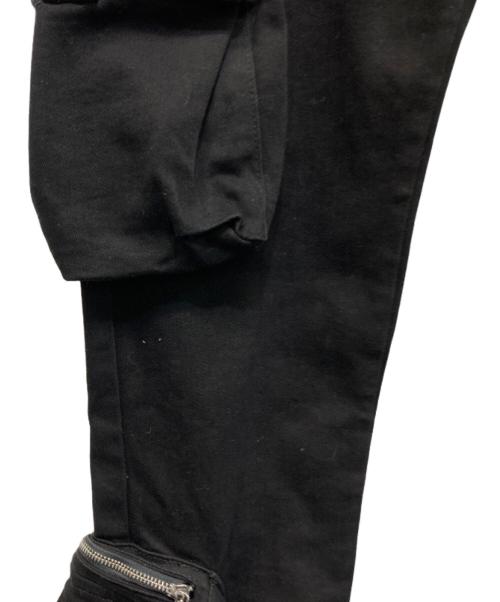 VALABASAS（バラバサス）VALABASAS (バラバサス) マルチポケットパンツ ブラック サイズ:36の古着・服飾アイテム