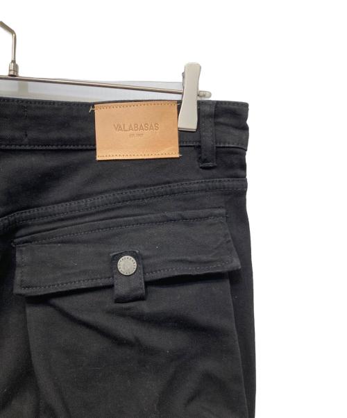 VALABASAS（バラバサス）VALABASAS (バラバサス) マルチポケットパンツ ブラック サイズ:36の古着・服飾アイテム