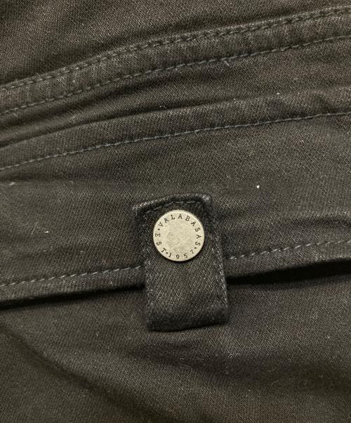 VALABASAS（バラバサス）VALABASAS (バラバサス) マルチポケットパンツ ブラック サイズ:36の古着・服飾アイテム