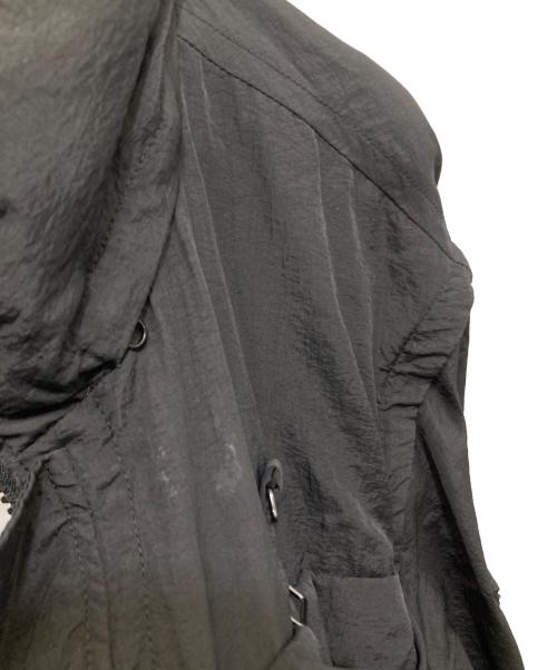 YOKE（ヨーク）YOKE (ヨーク) NYLON MULTI POCKETS DETACHABLE UTILITY BLOUSON ブラック サイズ:2の古着・服飾アイテム