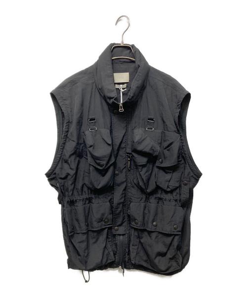 YOKE（ヨーク）YOKE (ヨーク) NYLON MULTI POCKETS DETACHABLE UTILITY BLOUSON ブラック サイズ:2の古着・服飾アイテム