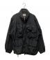 YOKE（ヨーク）の古着「NYLON MULTI POCKETS DETACHABLE UTILITY BLOUSON」｜ブラック