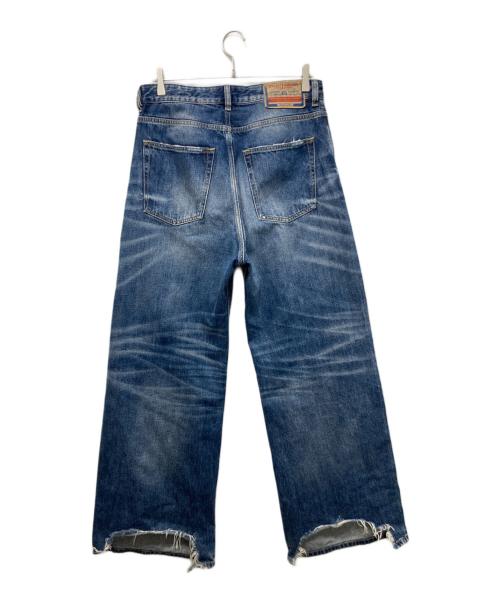DIESEL（ディーゼル）DIESEL (ディーゼル) D-Rise バギーデニムパンツ インディゴ サイズ:28の古着・服飾アイテム