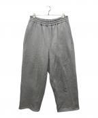 Hed Maynerヘド メイナー）の古着「ワイドスウェットロングパンツ」｜グレー