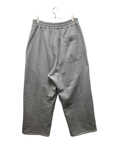Hed Mayner（ヘド メイナー）Hed Mayner (ヘド メイナー) ワイドスウェットロングパンツ グレー サイズ:Mの古着・服飾アイテム