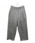 Hed Mayner（ヘド メイナー）の古着「ワイドスウェットロングパンツ」｜グレー