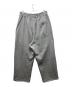 Hed Mayner (ヘド メイナー) ワイドスウェットロングパンツ グレー サイズ:M：20000円