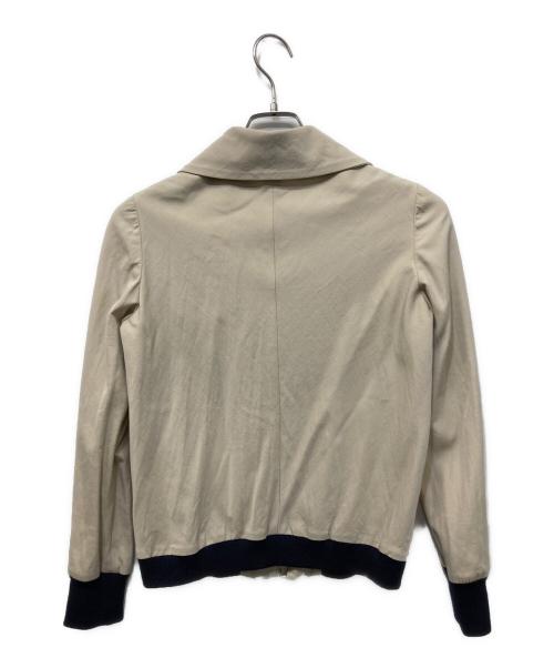 YOHJI YAMAMOTO（ヨウジヤマモト）YOHJI YAMAMOTO (ヨウジヤマモト) ウールギャバジンブルゾン ベージュ サイズ:1の古着・服飾アイテム