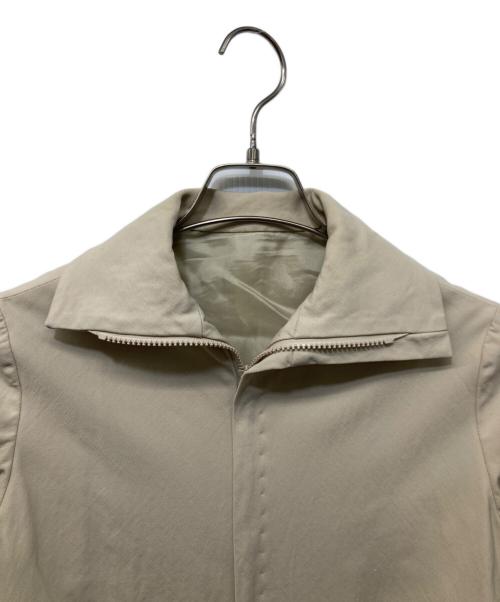 YOHJI YAMAMOTO（ヨウジヤマモト）YOHJI YAMAMOTO (ヨウジヤマモト) ウールギャバジンブルゾン ベージュ サイズ:1の古着・服飾アイテム