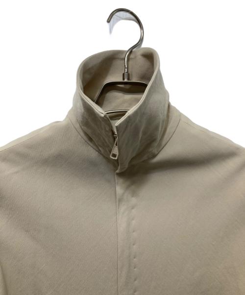 YOHJI YAMAMOTO（ヨウジヤマモト）YOHJI YAMAMOTO (ヨウジヤマモト) ウールギャバジンブルゾン ベージュ サイズ:1の古着・服飾アイテム