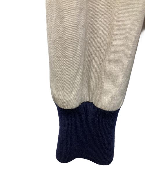 YOHJI YAMAMOTO（ヨウジヤマモト）YOHJI YAMAMOTO (ヨウジヤマモト) ウールギャバジンブルゾン ベージュ サイズ:1の古着・服飾アイテム