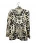 ALEXANDER McQUEEN (アレキサンダーマックイーン) 総柄テーラードジャケット ホワイト サイズ:S：15000円