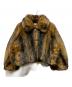LEINWANDE（ラインヴァンド）の古着「Mama's Faux-fur Jacket」｜ブラウン
