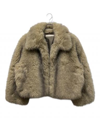 ジャケット・アウター LEINWANDE Egg Fur Coat / Beige 3058003185160721_01_5594w.jpeg