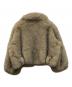 LEINWANDE (ラインヴァンド) Egg Fur Coat ベージュ サイズ:free：28000円