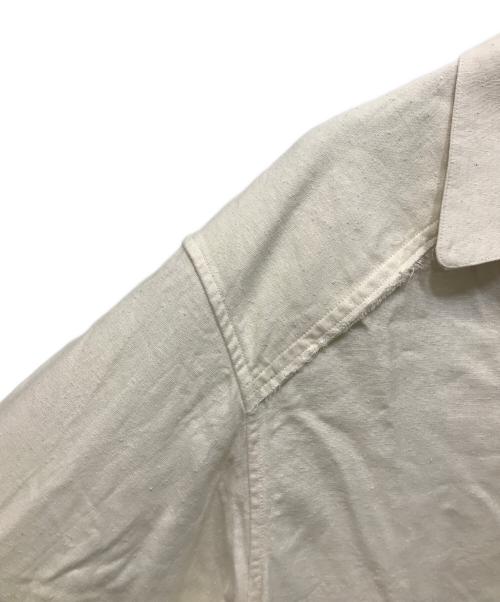 SUBLATIONS（サブレーションズ）SUBLATIONS (サブレーションズ) シルクリネンパジャマシャツ アイボリー サイズ:１ 未使用品の古着・服飾アイテム