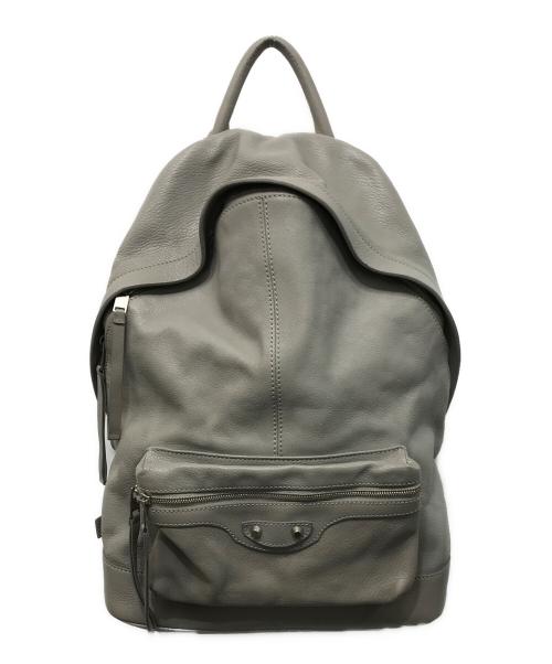 BALENCIAGA（バレンシアガ）BALENCIAGA (バレンシアガ) クラシック バックパック グレーの古着・服飾アイテム