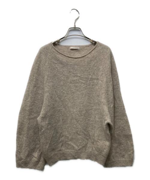 Plage（プラージュ）Plage (プラージュ) Baby Alpaca ラグラン プルオーバー ベージュ サイズ:Ｆreeの古着・服飾アイテム