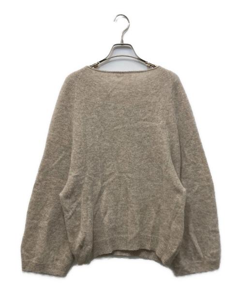 Plage（プラージュ）Plage (プラージュ) Baby Alpaca ラグラン プルオーバー ベージュ サイズ:Ｆreeの古着・服飾アイテム