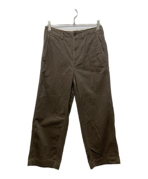 FRAMeWORK（フレームワーク）FRAMeWORK (フレームワーク) OVER SIZED CHINO パンツ 3 ブラウン サイズ: 36の古着・服飾アイテム