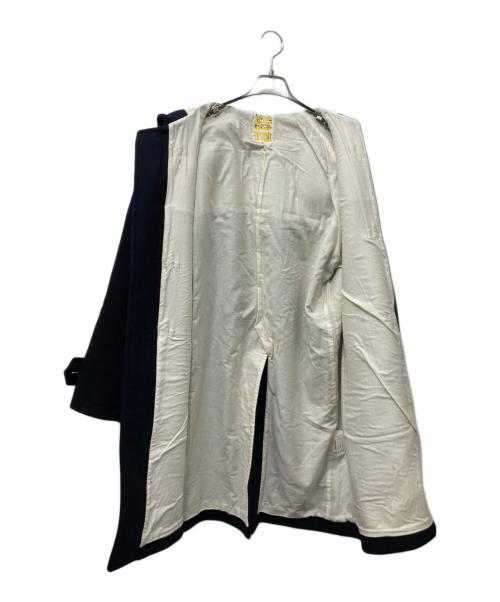 digawel（ディガウェル）DIGAWEL (ディガウェル) MIN-NANO (ミンナノ) ダッフルコート ネイビー サイズ:3の古着・服飾アイテム