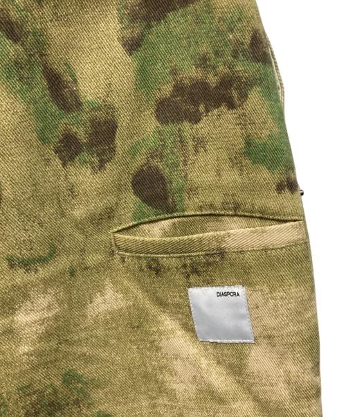 Diaspora Skateboards（ディアスポラスケートボードズ）Diaspora Skateboards (ディアスポラスケートボードズ) Double Knee Comfortable Trousers グリーン サイズ:Ｌの古着・服飾アイテム