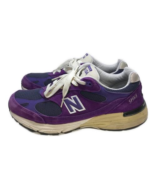 NEW BALANCE（ニューバランス）NEW BALANCE (ニューバランス) ローカットスニーカー パープル サイズ:27㎝の古着・服飾アイテム