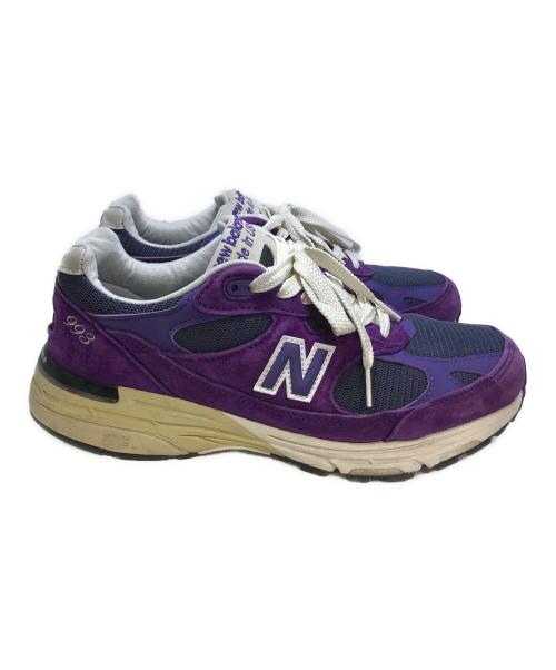 NEW BALANCE（ニューバランス）NEW BALANCE (ニューバランス) ローカットスニーカー パープル サイズ:27㎝の古着・服飾アイテム