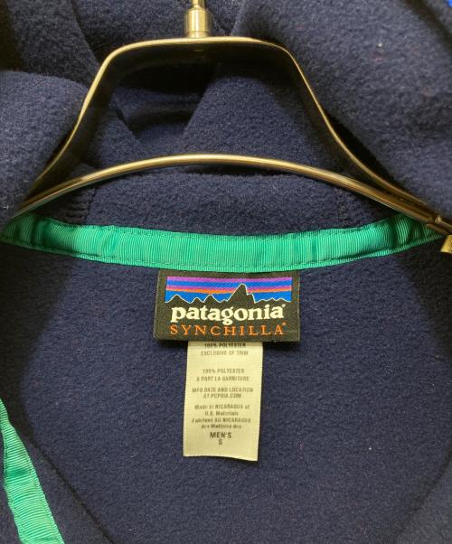Patagonia（パタゴニア）Patagonia (パタゴニア) Synchilla Snap-T レッド×ブルー サイズ:Ｓの古着・服飾アイテム