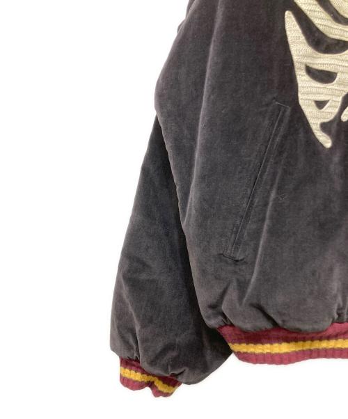 KAPITAL（キャピタル）KAPITAL (キャピタル) BONE Embroidery Souvenir Jacket ブラック サイズ:5の古着・服飾アイテム