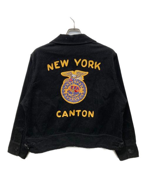 THRIFTY LOOK（スリフティールック）THRIFTY LOOK (スリフティールック) FFA jacket ブラック サイズ:Sの古着・服飾アイテム