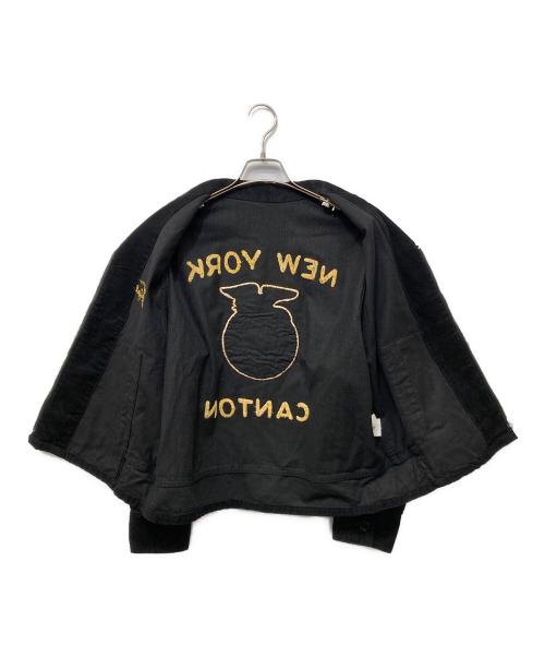 THRIFTY LOOK（スリフティールック）THRIFTY LOOK (スリフティールック) FFA jacket ブラック サイズ:Sの古着・服飾アイテム