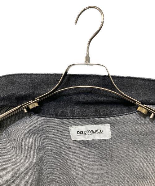 DISCOVERED（ディスカバード）DISCOVERED (ディスカバード) CROCHET DENIM BLOUSON ブラック サイズ:1の古着・服飾アイテム