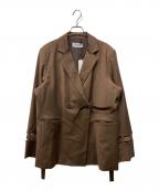 MASTER gUiマスターグイ）の古着「box jacket」｜ブラウン