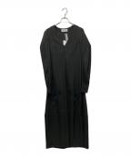 MASTER gUiマスターグイ）の古着「embroidery drape dress」｜ブラック