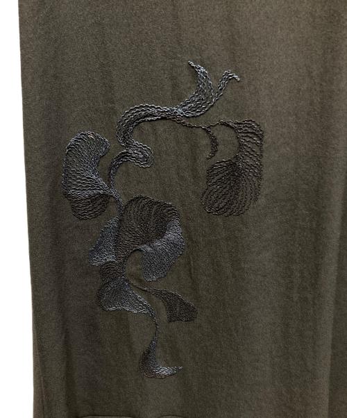 MASTER gUi（マスターグイ）MASTER gUi (マスターグイ) embroidery drape dress ブラック サイズ:2 未使用品の古着・服飾アイテム