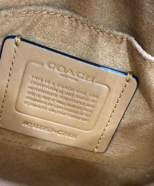 COACH（コーチ）COACH (コーチ) クリオ ショルダーバッグ ブラック×ブラウンの古着・服飾アイテム