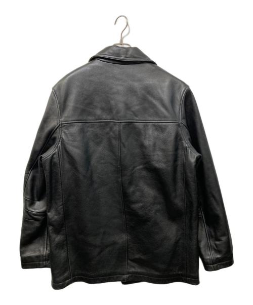 wilsons leather（ウィルソンズレザー）wilsons leather (ウィルソンズレザー) ライナー付レザーカーコート ブラック サイズ:SIZE Lの古着・服飾アイテム