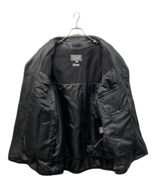 wilsons leather（ウィルソンズレザー）wilsons leather (ウィルソンズレザー) ライナー付レザーカーコート ブラック サイズ:SIZE Lの古着・服飾アイテム