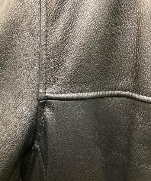 wilsons leather（ウィルソンズレザー）wilsons leather (ウィルソンズレザー) ライナー付レザーカーコート ブラック サイズ:SIZE Lの古着・服飾アイテム