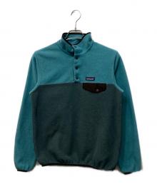 Patagonia（パタゴニア）の古着「ウィメンズライトウェイトシンチラスナップTプルオーバー」｜ブルー