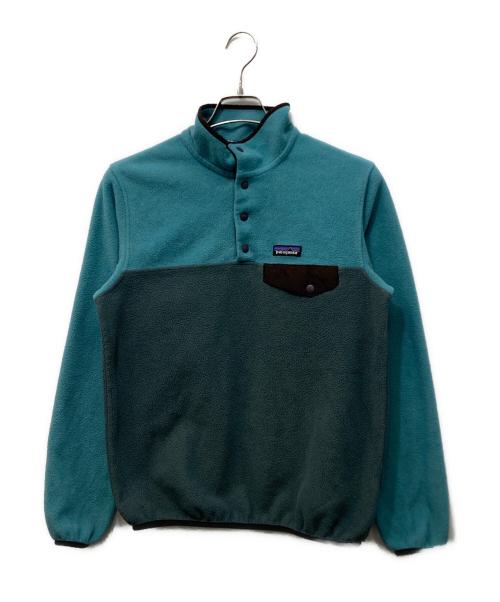 Patagonia（パタゴニア）Patagonia (パタゴニア) ウィメンズライトウェイトシンチラスナップTプルオーバー ブルー サイズ:Sの古着・服飾アイテム
