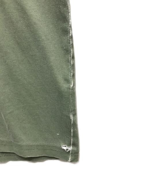 THE NORTH FACE（ザ ノース フェイス）THE NORTH FACE (ザ ノース フェイス) Supreme (シュプリーム) PIGMENT PRINTED TEE カーキ サイズ:XLの古着・服飾アイテム