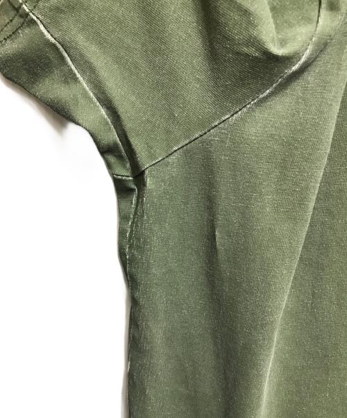 THE NORTH FACE（ザ ノース フェイス）THE NORTH FACE (ザ ノース フェイス) Supreme (シュプリーム) PIGMENT PRINTED TEE カーキ サイズ:XLの古着・服飾アイテム