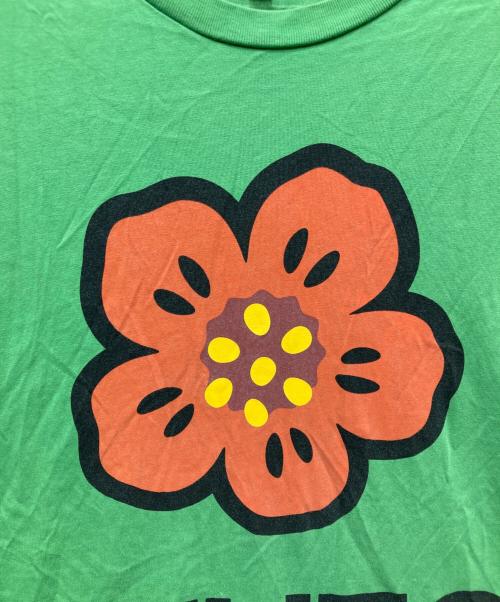 KENZO（ケンゾー）KENZO (ケンゾー) 'Boke Flower' Tシャツ FD55TS4454SO グリーン サイズ:XLの古着・服飾アイテム