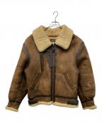 AVIREXアヴィレックス）の古着「B-3 ムートンフライトジャケット」｜ブラウン