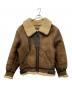 AVIREX（アヴィレックス）の古着「B-3 ムートンフライトジャケット」｜ブラウン
