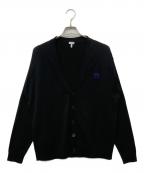 LOEWEロエベ）の古着「アナグラム刺繍カーディガン」｜ブラック