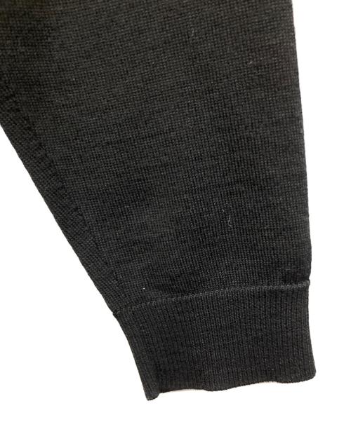 LOEWE（ロエベ）LOEWE (ロエベ) アナグラム刺繍カーディガン ブラック サイズ:Mの古着・服飾アイテム